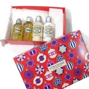 L'Occitane Almond Shower Oil & Body Milk ,Shampoo , Conditioner Set X 4 NEW